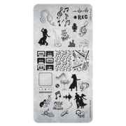 Stampingplate 76 Music